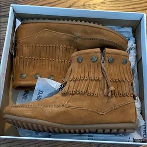 Minnetonka booties